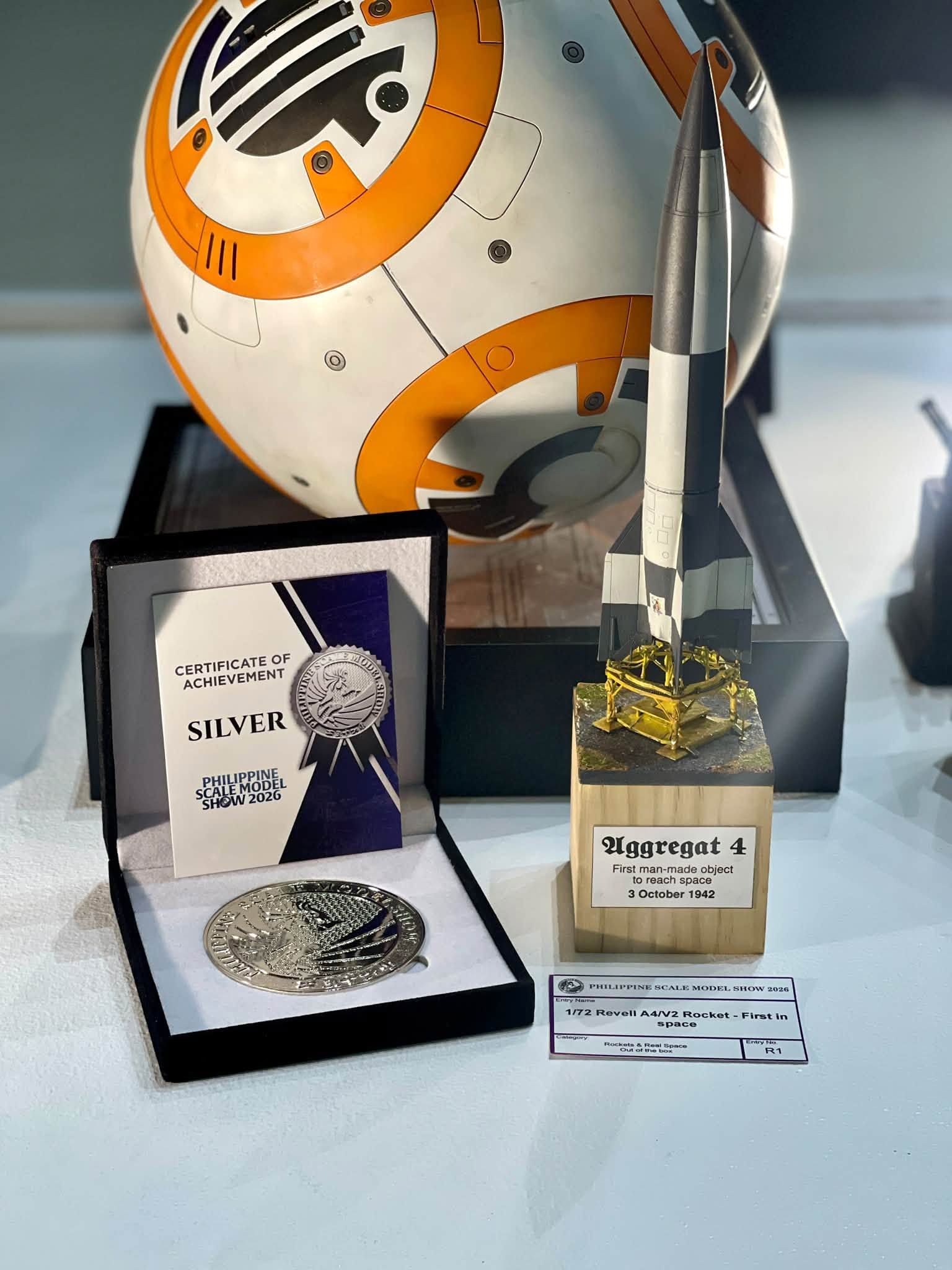 Revell Aggregat 4 - V2 Rocket with PSMS 2026 silver medal